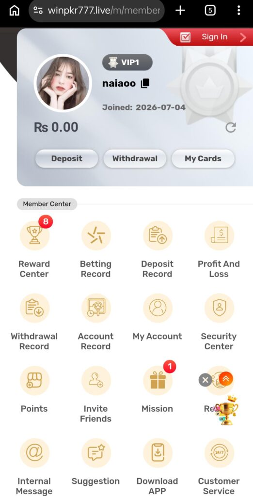 winpkr777